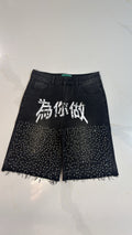 Rhine Stone Jorts