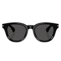 Burberry Dark Grey Round Men's Sunglasses