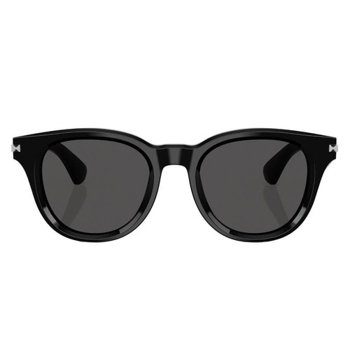 Burberry Dark Grey Round Men's Sunglasses