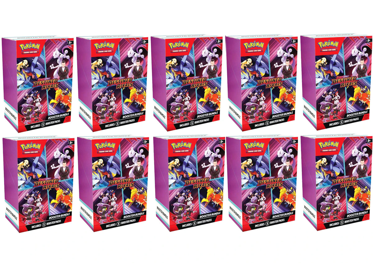 2025 Pokémon Scarlet & Violet Destied Rivals Booster Sleeve Packs