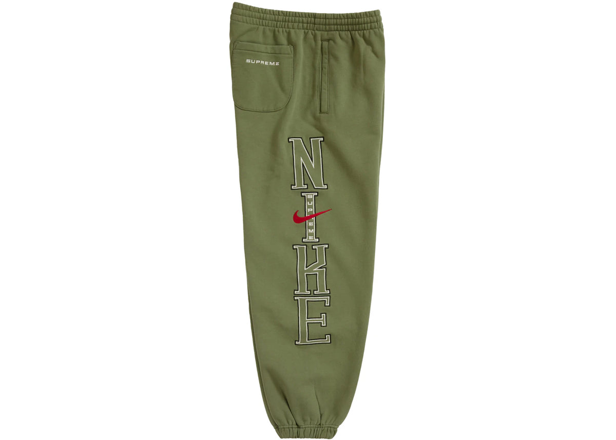Supreme Nike Sweatpants Olive