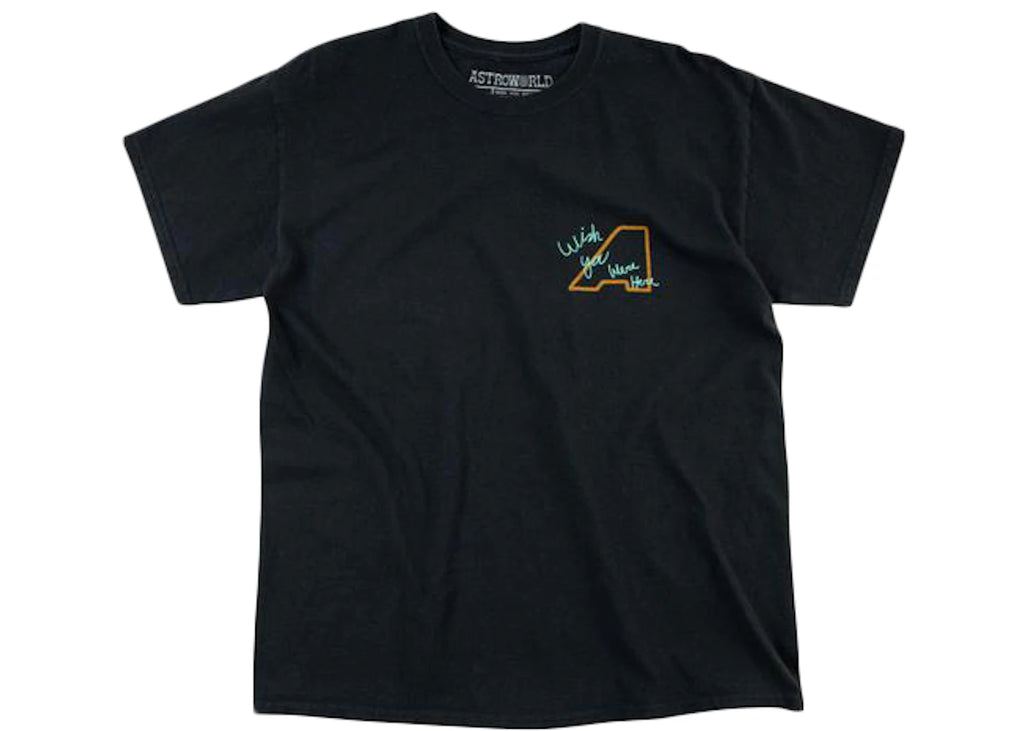 Travis Scott Astroworld Tour London Union Jack T-Shirt Black