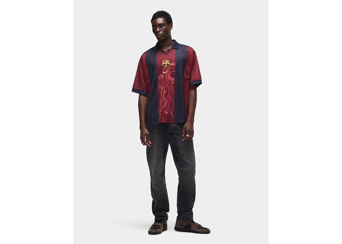 Travis Scott x Nike x FC Barcelona Retro 2000/01 Home Skeleton Jersey Multicolor