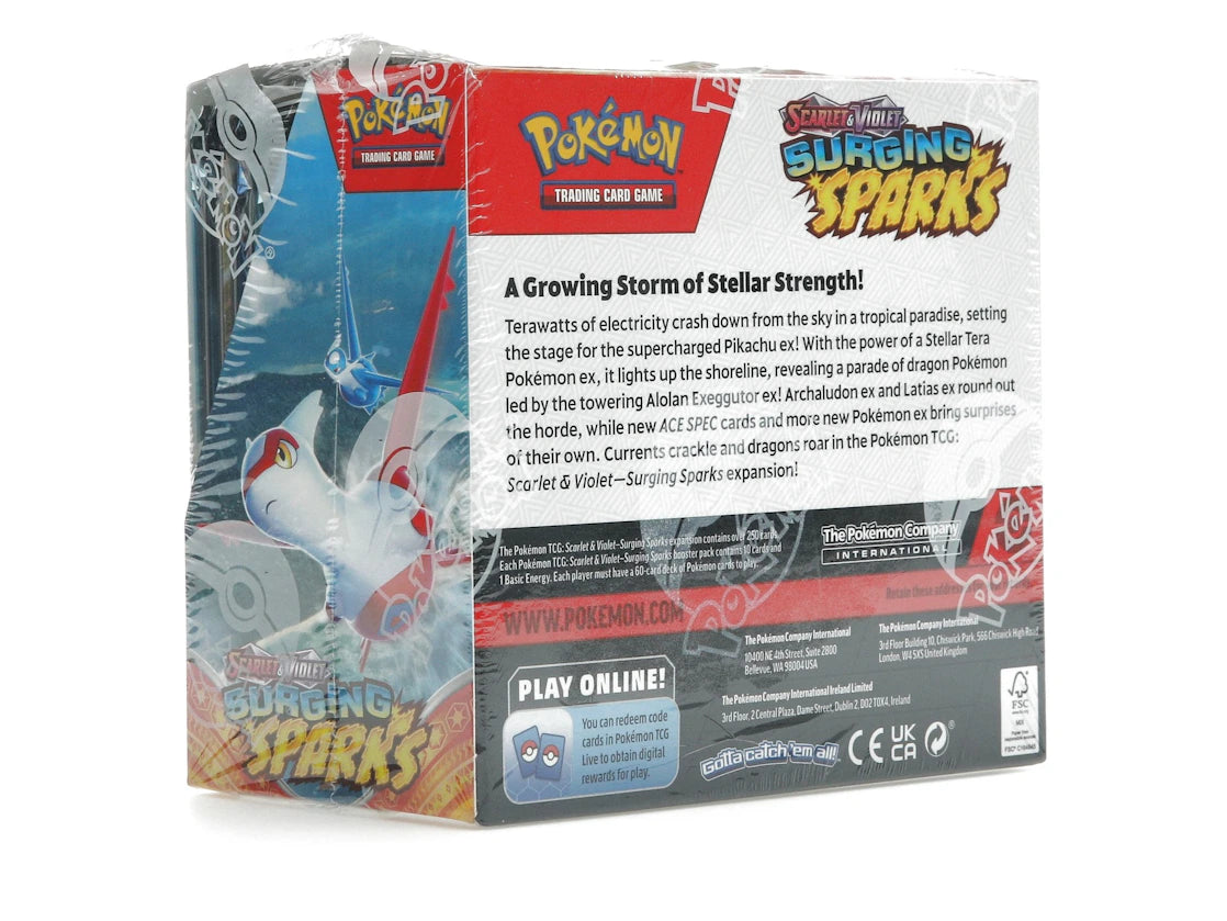 Pokémon Scarlet & Violet Surging Sparks Booster Display Box 36x
