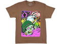Travis Scott x Sheck Wes Mudboy On Astroworld Tour Tee Brown