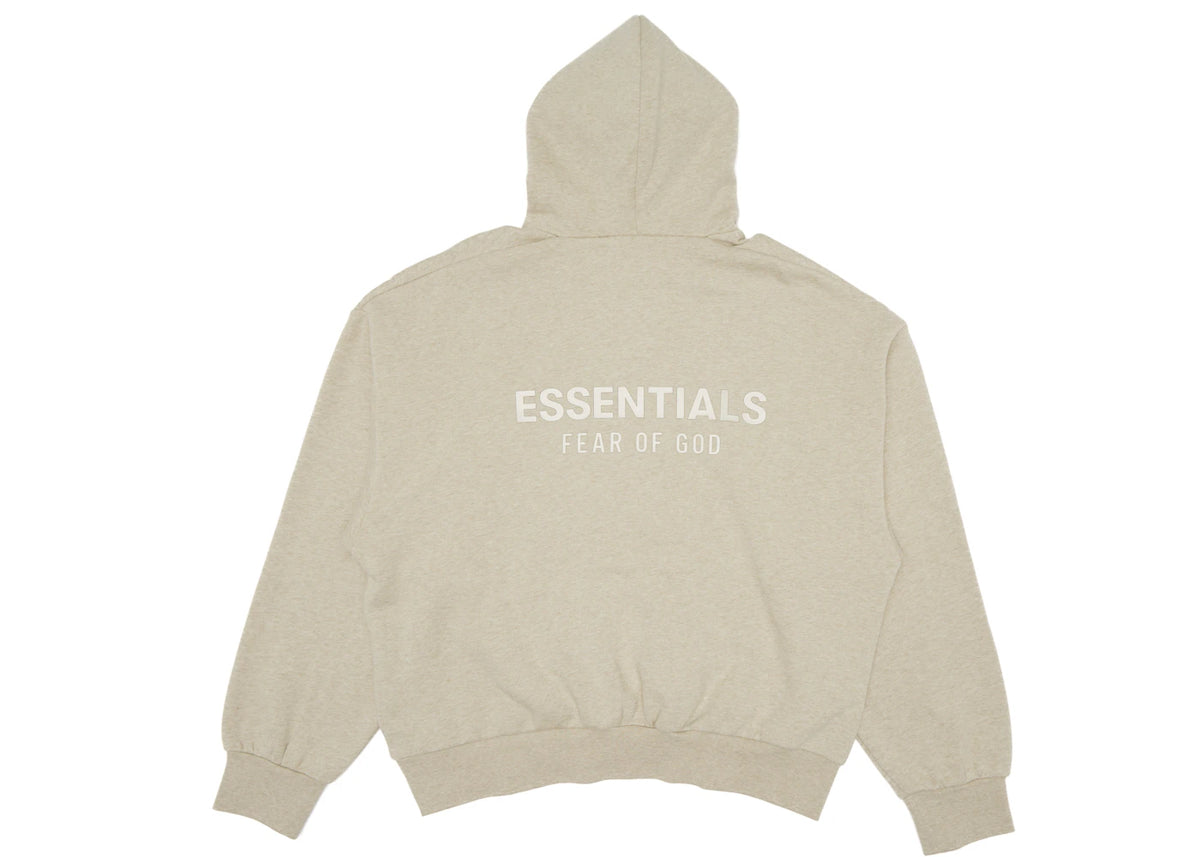 Fear of God Essentials Classic Hoodie Heather Stone