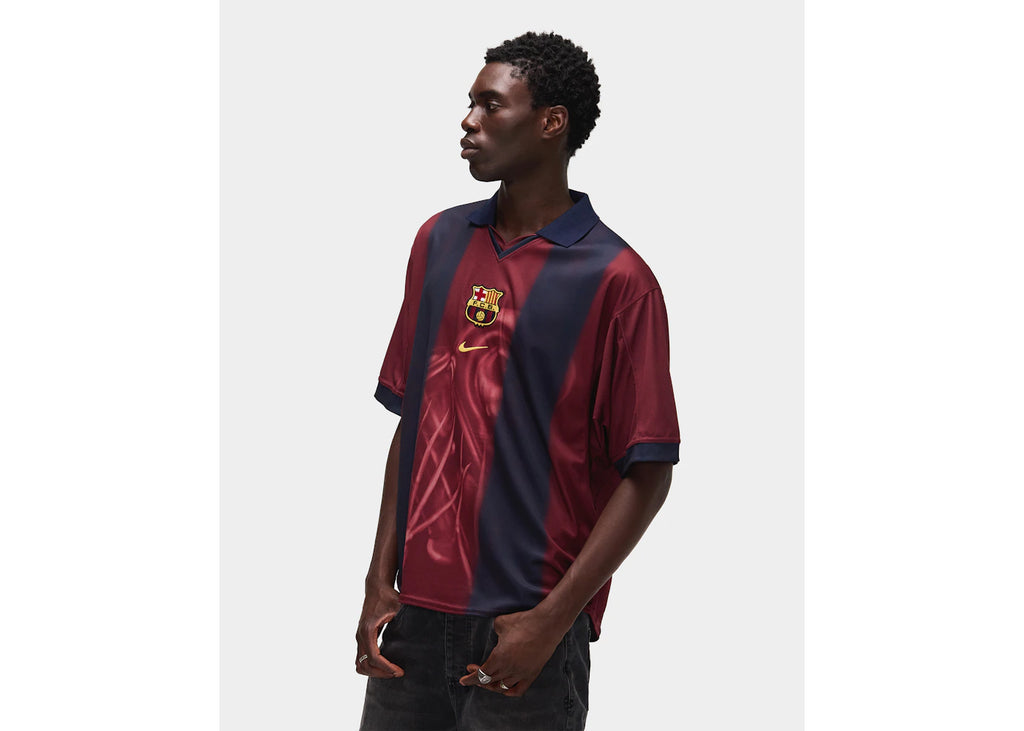 Travis Scott x Nike x FC Barcelona Retro 2000/01 Home Skeleton Jersey Multicolor