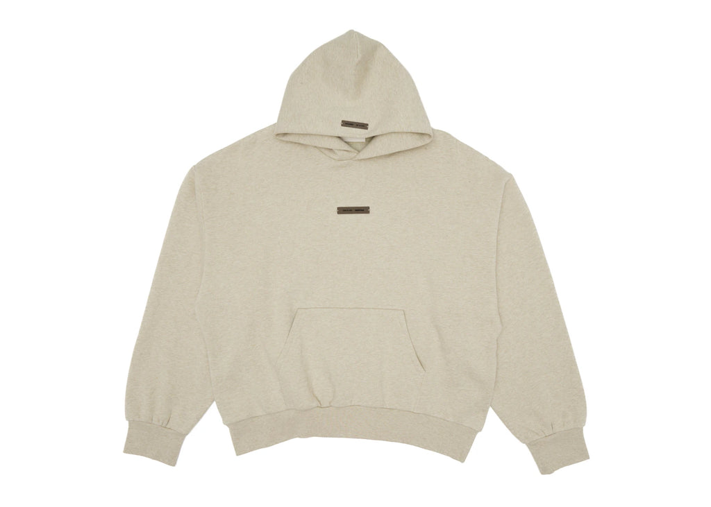 Fear of God Essentials Classic Hoodie Heather Stone