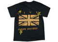 Travis Scott Astroworld Tour London Union Jack T-Shirt Black