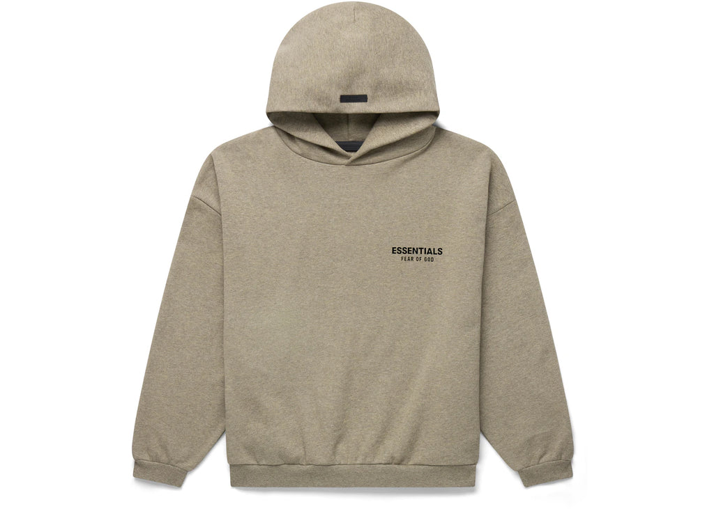 Fear of God Essentials Fleece Hoodie (FW24) Heather Gray