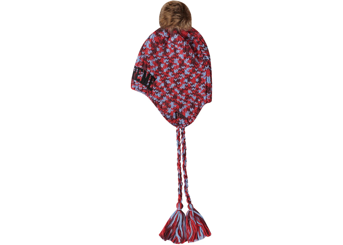 Supreme New Era Toboggan Beanie Red
