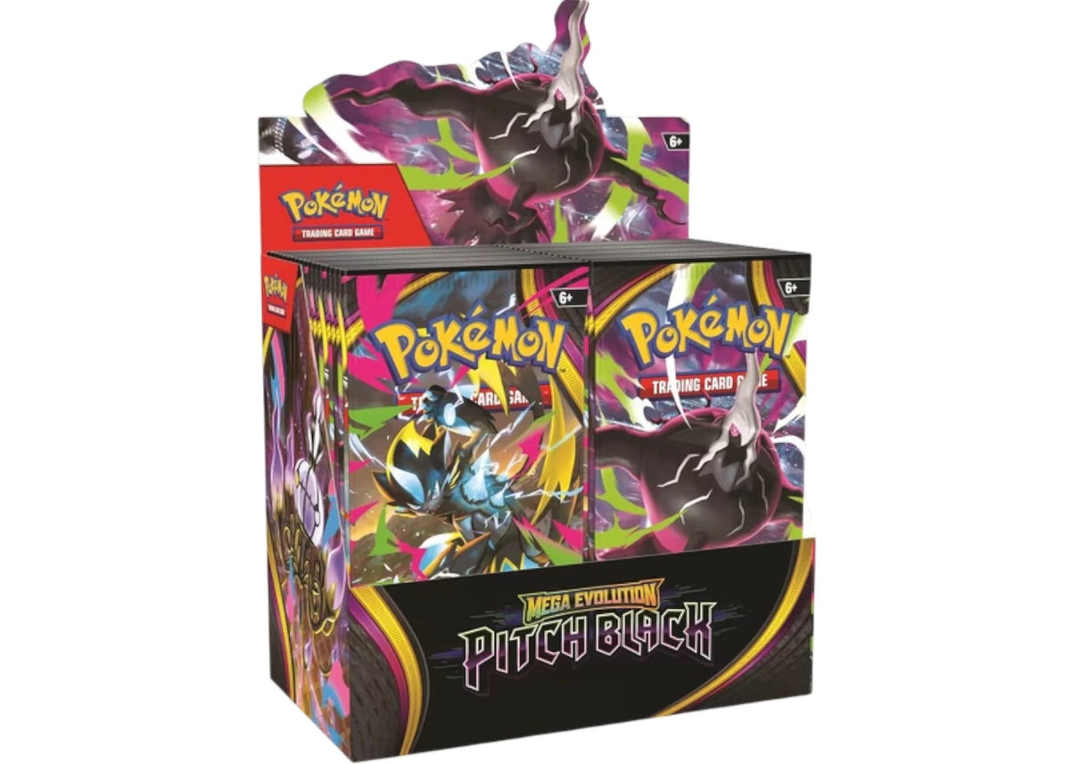 2026 Pokémon Mega Evolution Pitch Black Booster Box 36x