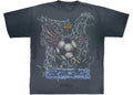 Travis Scott x FC Barcelona Washed Spray Logo Tee Black