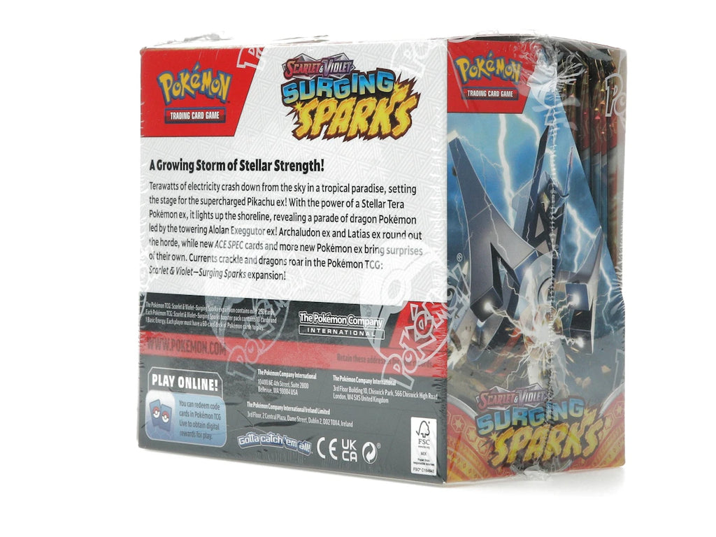Pokémon Scarlet & Violet Surging Sparks Booster Display Box 36x