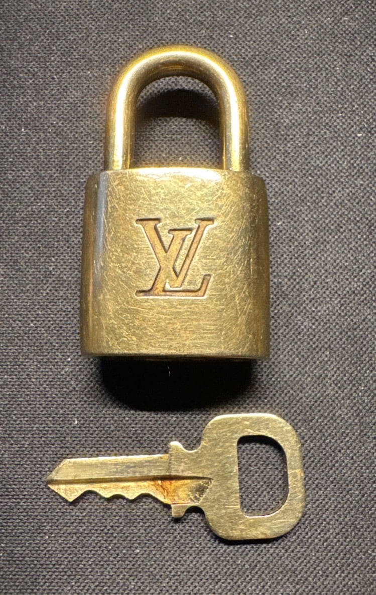 LV Gold Brass Lock