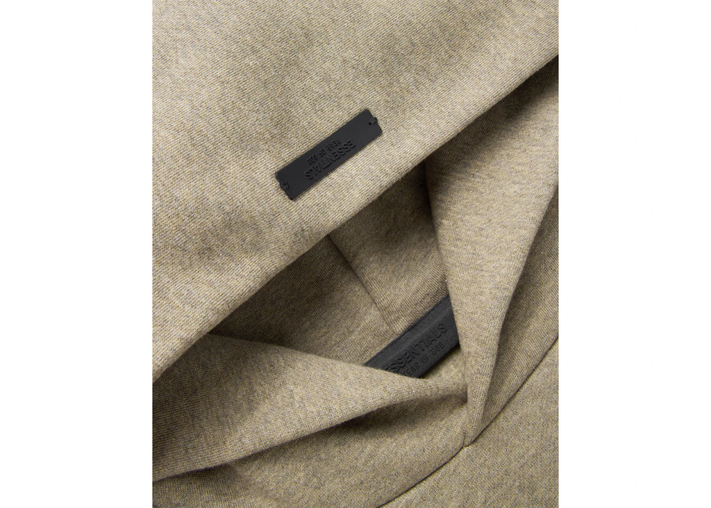 Fear of God Essentials Fleece Hoodie (FW24) Heather Gray
