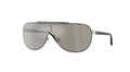Versace Mirror Silver Shield Sunglasses