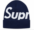 Supreme Navy Blue Beanie FW22